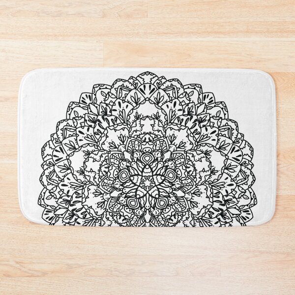 Item preview, Black Line art Mandala designed and sold by Amanda MichelleDesigns.