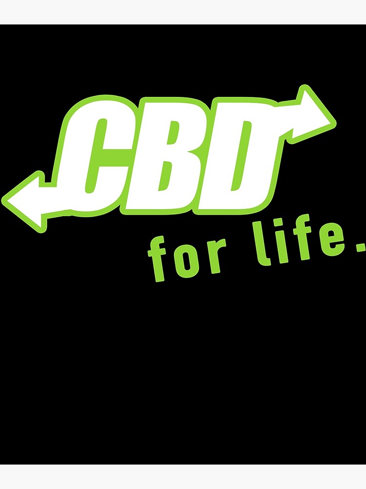 Disover CBD for Life CBD Oil Shirt Cannabidiol CBD Coffee Gift Tee Premium Matte Vertical Poster