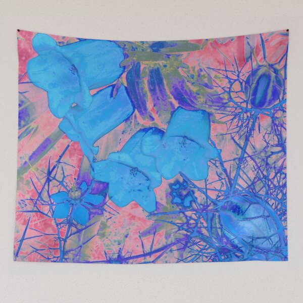 Item preview, Garden Canterbury Bells  and Thorns designed and sold by Tsveti Dinkova.