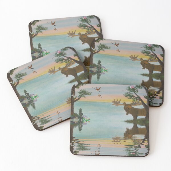 Item preview, A day at the river designed and sold by BellsPainting.