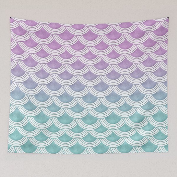 Item preview, Pastel Mermaid Scales #1 #pastel #decor #art designed and sold by Anita's & Bella's Art.