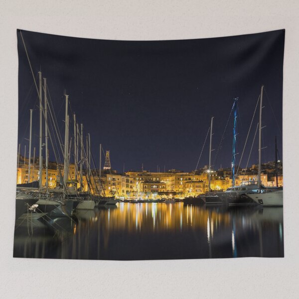 Item preview, Blue Mast - Senglea Malta Magical Night  designed and sold by Georgia Mizuleva.