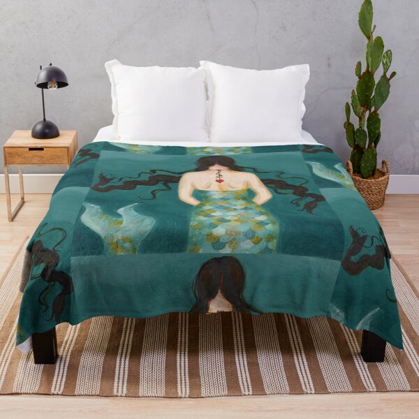 Item preview, Mermaid Girl, She Knows Without Knowing designed and sold by rowenamurillo.