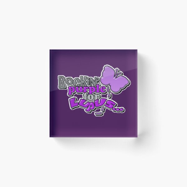 Item preview, Rockin' Purple for Lupus designed and sold by Slinky-Reebs.