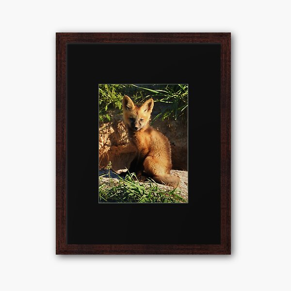 Little Cross Framed Art Print
