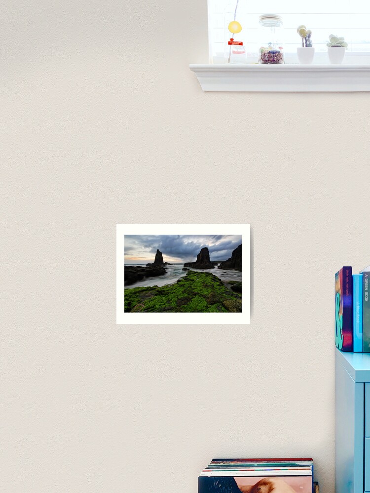 Thumbnail 2 of 3, Art Print, Cloudy kiama Morning designed and sold by Robsteriography.