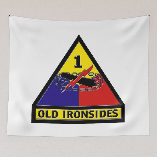 Item preview, 1st Armored Division Crest designed and sold by Nikki SpaceStuffPlus.