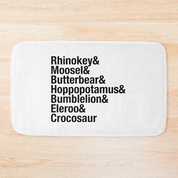 Item preview, The Wuzzles character typography list designed and sold by azule1.