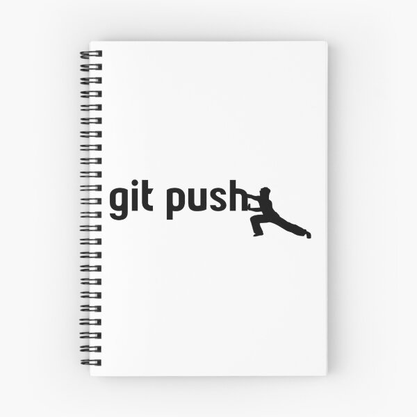Item preview, git push with Karate force - Humorous Design for Programmers designed and sold by ramiro.