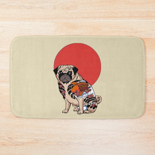 Item preview, Yakuza Pug  designed and sold by Huebucket.