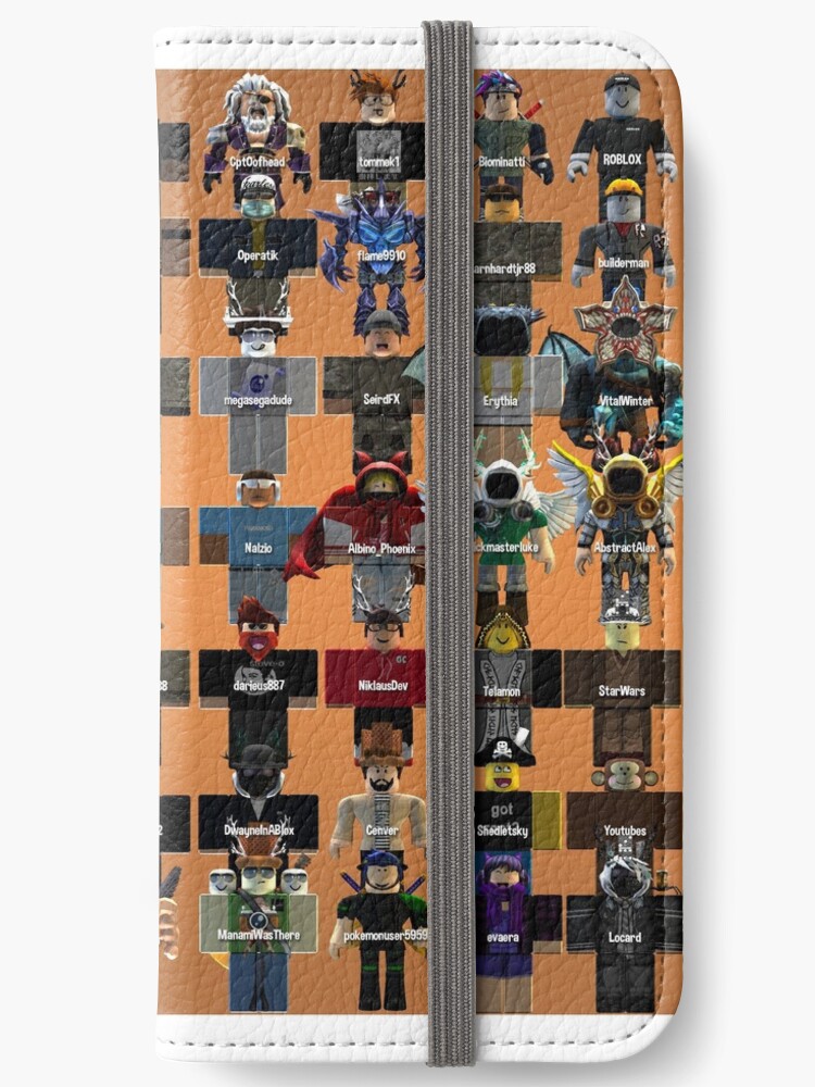 Roblox Community Poster Iphone Wallet By Realteddavis Redbubble - roblox play mat