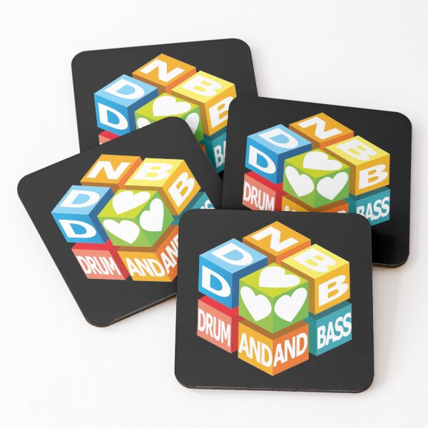 Item preview, Drum and bass music, love cube, dance and party designed and sold by shurikaner.