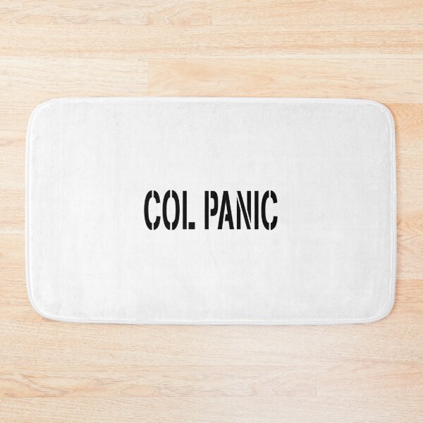 Item preview, COL PANIC - Punny Black on White Design for Unix/Linux Geeks designed and sold by ramiro.