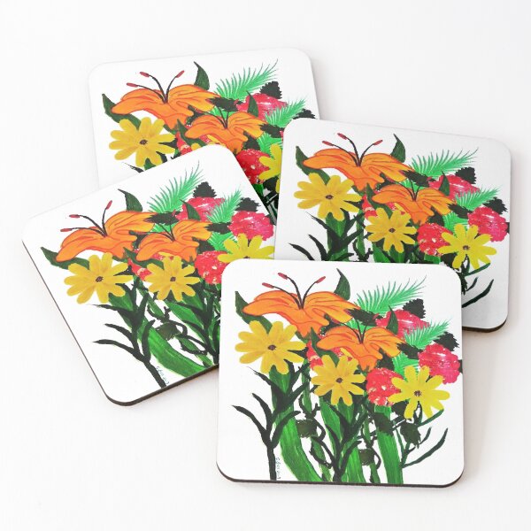 Aperçu de l'œuvre Fleurs créée et vendue par BellsPainting.