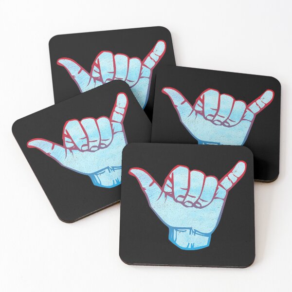 Item preview, Hang Loose (Blue Waves) designed and sold by SassyClassyMe.