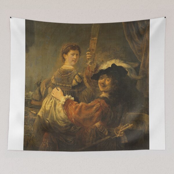 Item preview, Rembrandt - Rembrandt And Saskia  designed and sold by vakashop.