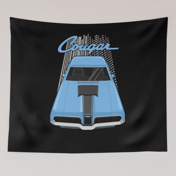 Item preview, Mercury Cougar 1970 - blue designed and sold by V8social.