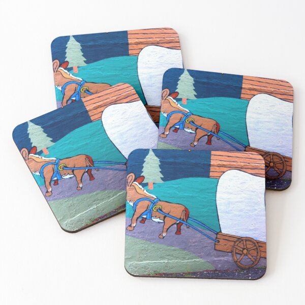 Item preview, Mule and trolley designed and sold by AHELENE.