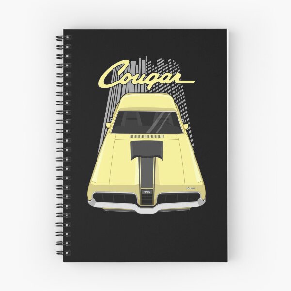 Item preview, Mercury Cougar 1970 - bright yellow designed and sold by V8social.
