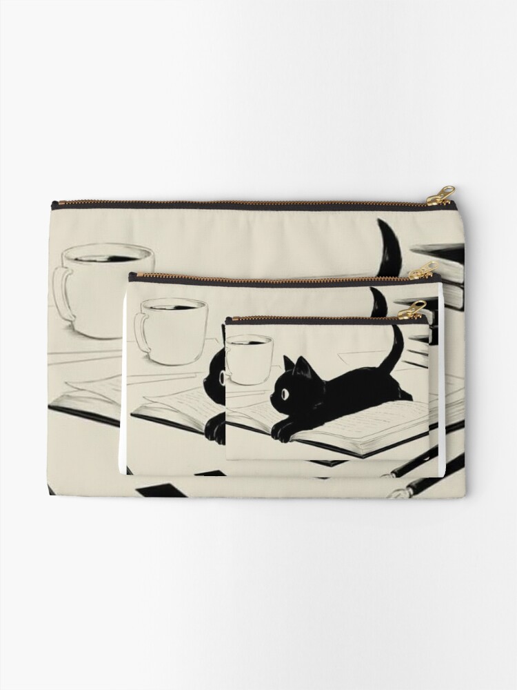 Disover Little Cat Makeup Bag