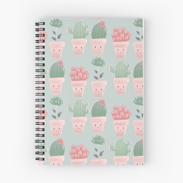 Item preview, Pastel cactus and succulent pattern designed and sold by AliciaBarten.