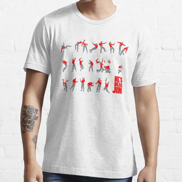 He's dead, Jim - on black Essential T-Shirt