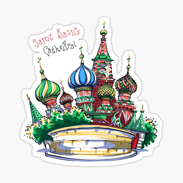 Item preview, Cathedral of Vasily the Blessed, Moscow, Russia designed and sold by kavalenkavart.