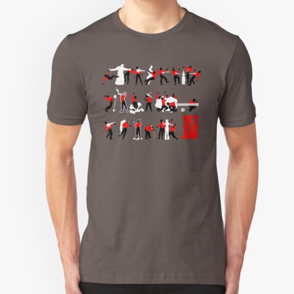 He's dead, Jim Slim Fit T-Shirt