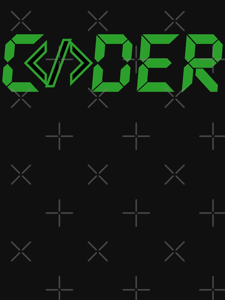 C</>der - Green Digial Font Design for People who Write Code by ramiro