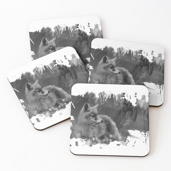 Item preview, Gray Fox Watercolor designed and sold by Arch4Design.