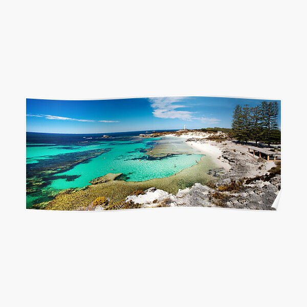 The Basin, Rottnest Island Poster