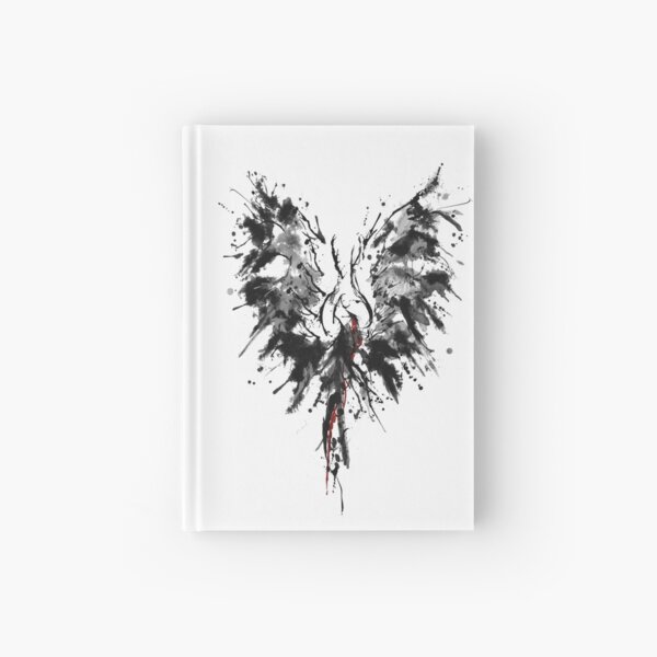 Phoenix Bird Hardcover Journal