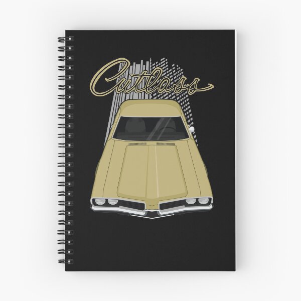 Item preview, Oldsmobile Cutlass 1969 - gold designed and sold by V8social.