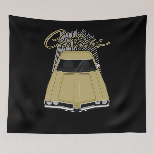 Item preview, Oldsmobile Cutlass 1969 - gold designed and sold by V8social.