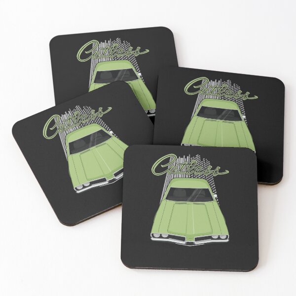Item preview, Oldsmobile Cutlass 1969 - green designed and sold by V8social.