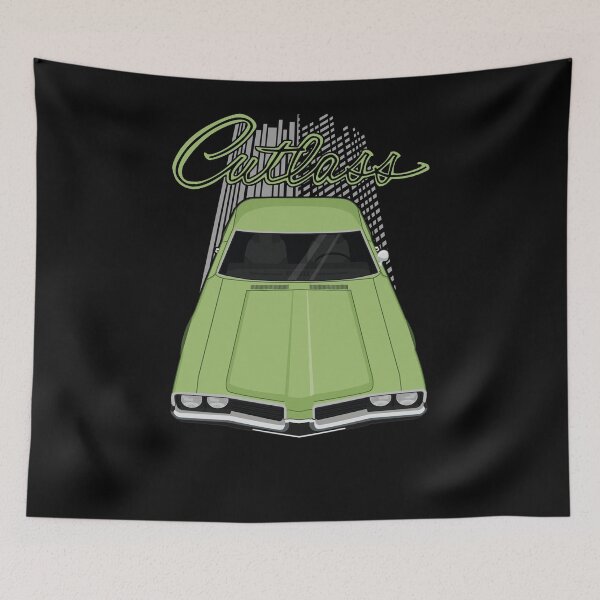 Item preview, Oldsmobile Cutlass 1969 - green designed and sold by V8social.