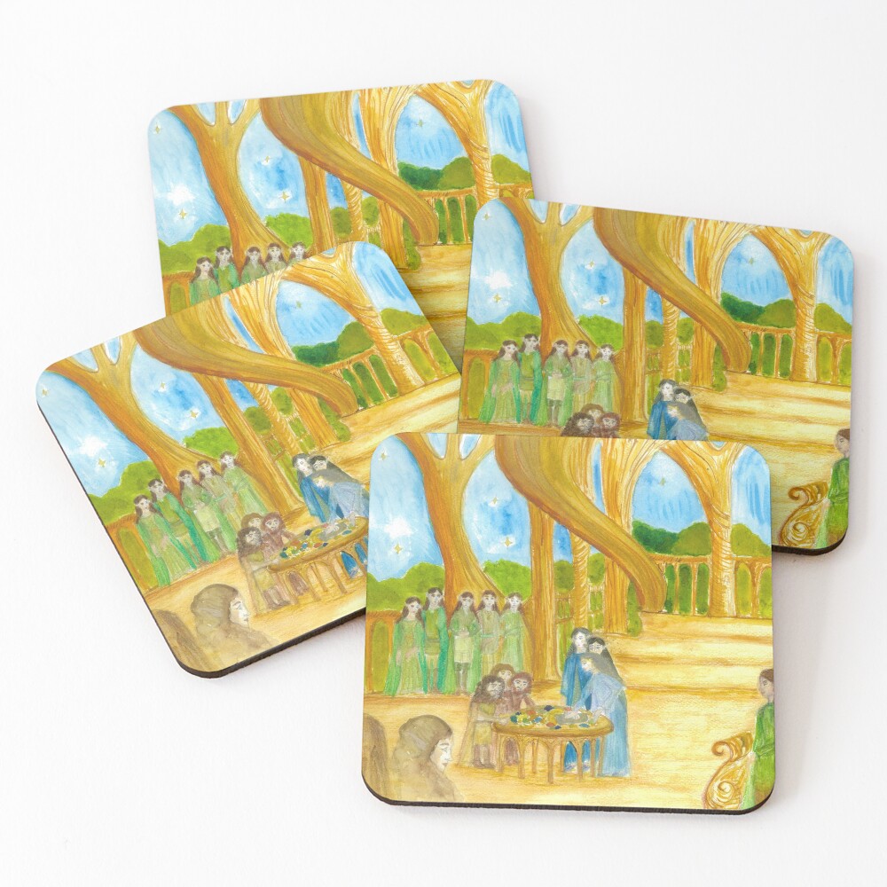 Item preview, Coasters (Set of 4) designed and sold by tuile.