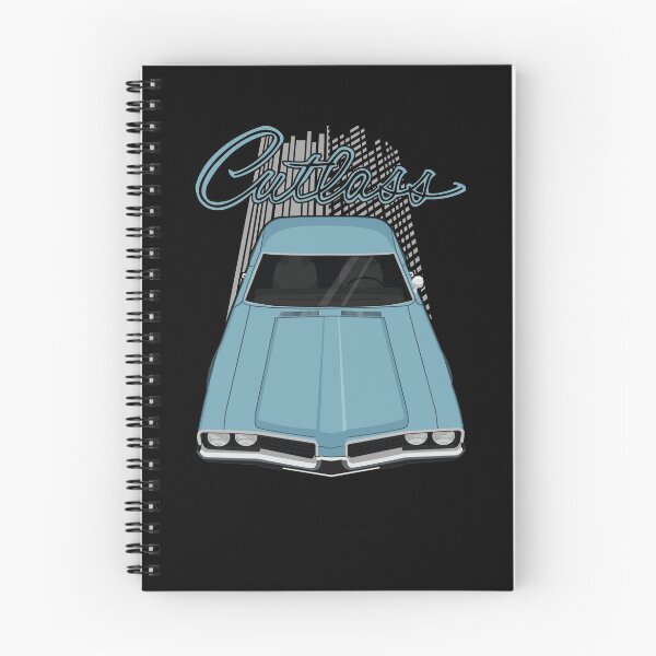 Item preview, Oldsmobile Cutlass 1969 - light blue designed and sold by V8social.