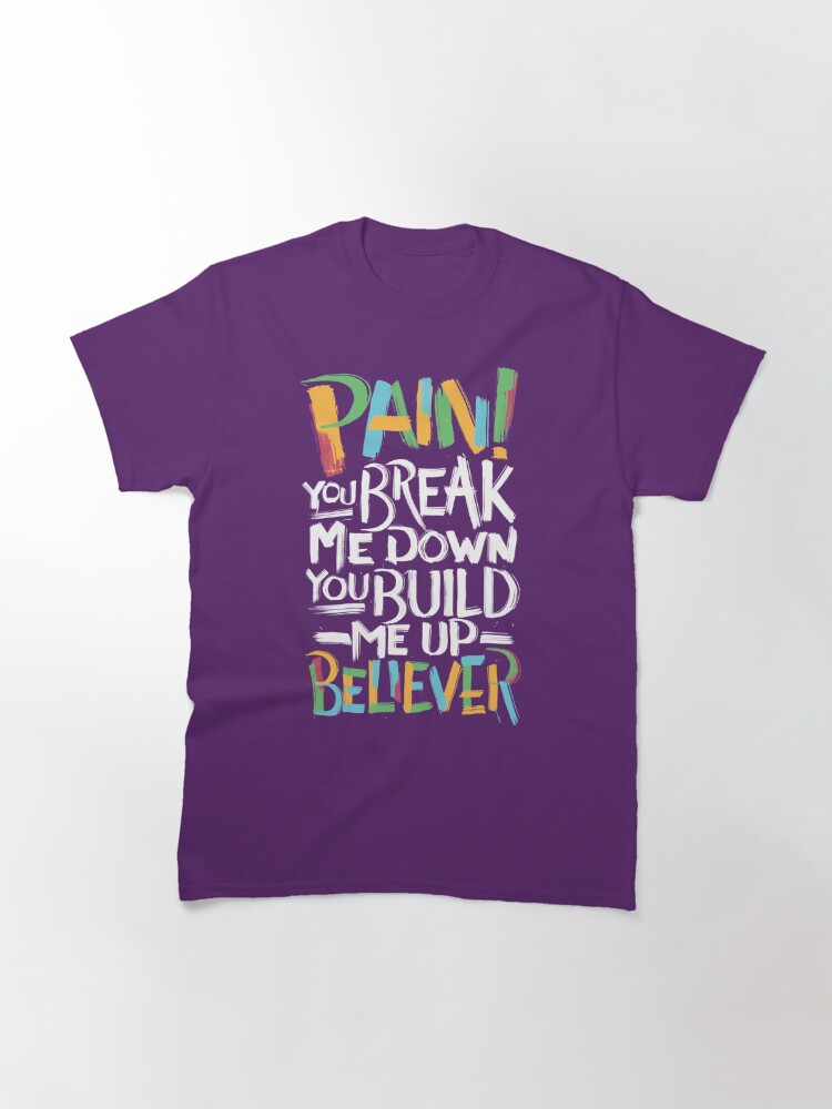 Discover Believing classic t-shirt