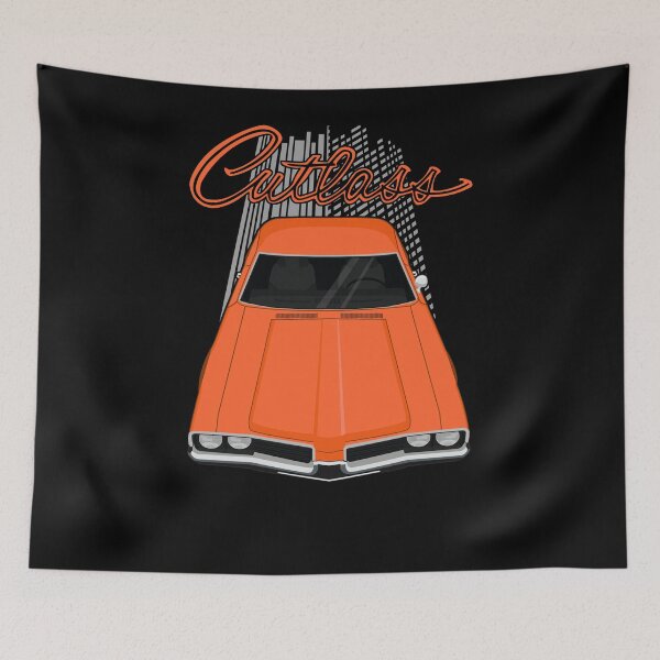 Item preview, Oldsmobile Cutlass 1969 - orange designed and sold by V8social.