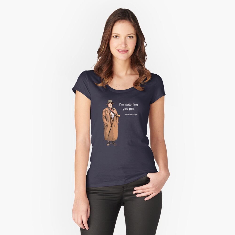 Item preview, Fitted Scoop T-Shirt designed and sold by Luxetluminos.