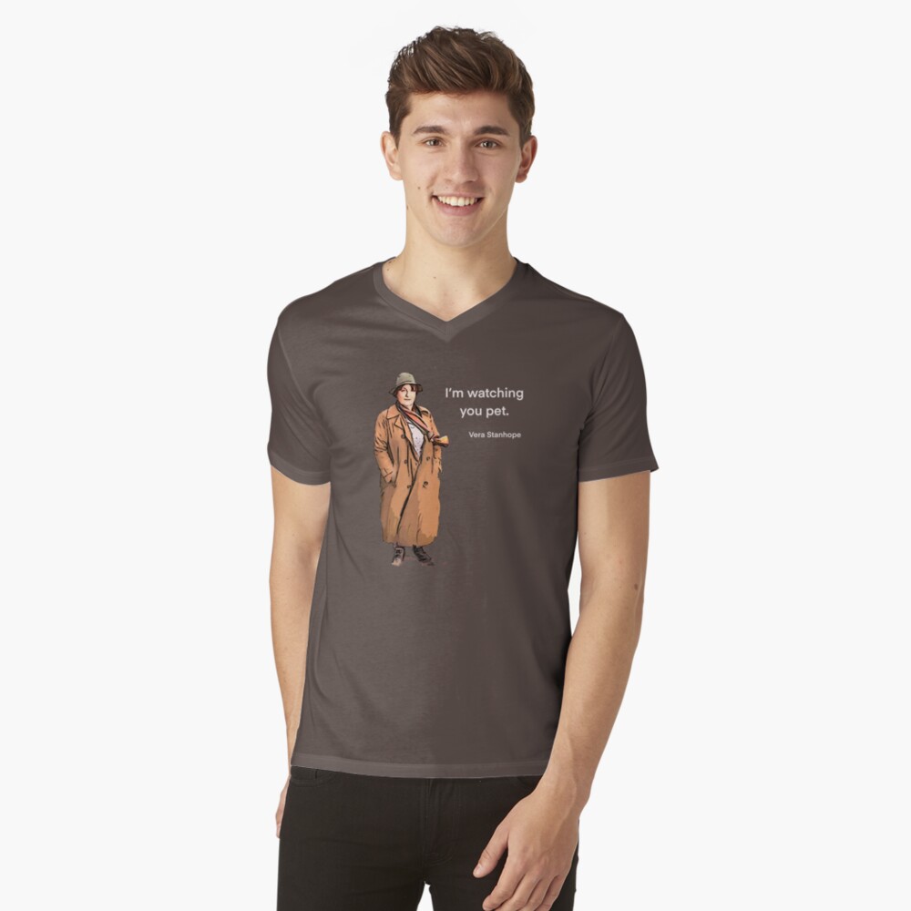Item preview, V-Neck T-Shirt designed and sold by Luxetluminos.