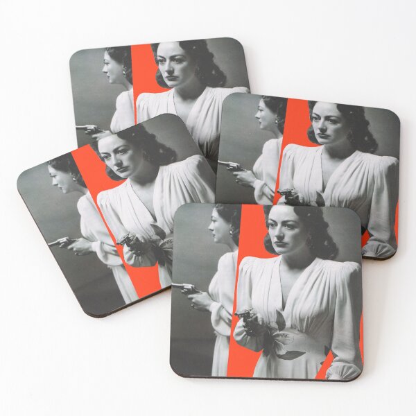 Item preview, Joan Crawford - Mildred Pierce - Red collage art  designed and sold by NumbLock.