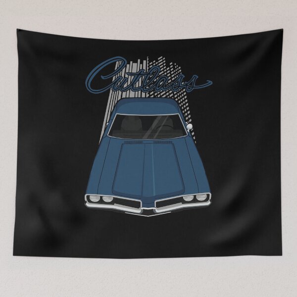 Item preview, Oldsmobile Cutlass 1969 - turquoise designed and sold by V8social.