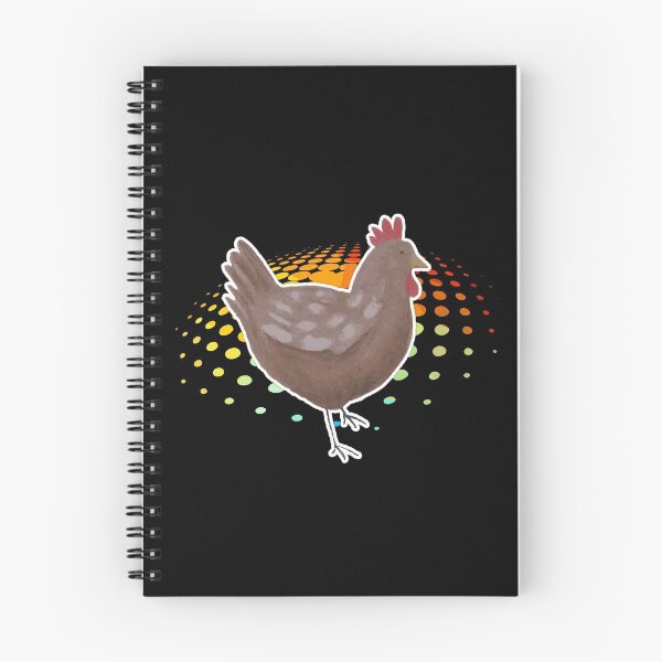 Item preview, Disco chicken design for print designed and sold by Kam-designs.