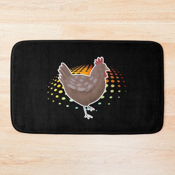 Item preview, Disco chicken design for print designed and sold by Kam-designs.