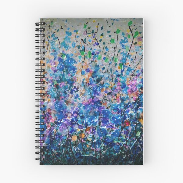Item preview, Blue Flowers,  Sunshine, and Freedom   designed and sold by Rocky Mountain Artistry.