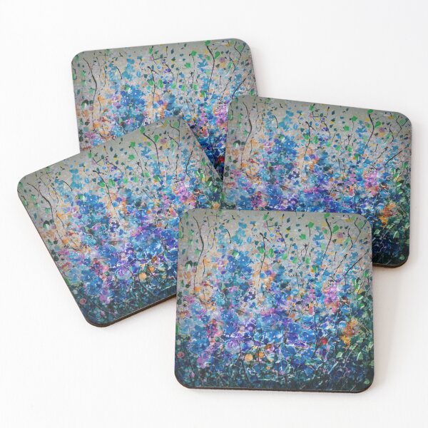 Item preview, Blue Flowers,  Sunshine, and Freedom   designed and sold by Rocky Mountain Artistry.