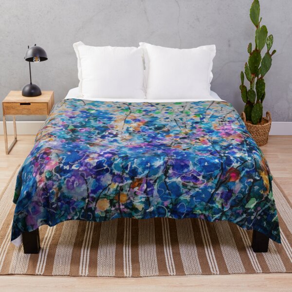 Item preview, Blue Flowers,  Sunshine, and Freedom   designed and sold by Rocky Mountain Artistry.