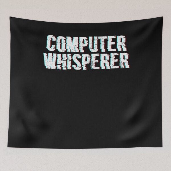 Item preview, Computer Whisperer Nerd Techie Geek Tech Support T-Shirt designed and sold by findgreatshirts.